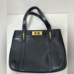 Valentino Firenze vintage leather shoulder purse